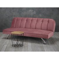 LPD Furniture Brighton Sofa Bed Lexie Pink Sofa Bed