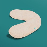 Pregnancy Body Pillow - Cream Sherpa