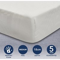 Comfortzone Memory Foam Medium Rolled Mattress