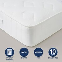 Fogarty Dreamy Comfort Memory Foam Top 1000 Pocket Sprung Mattress