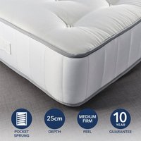 Fogarty Dreamy Comfort Wool 1500 Pocket Sprung Mattress