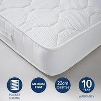 Fogarty Dreamy Comfort Gel Top 1500 Pocket Sprung Mattress
