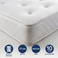 Fogarty Just Right Memory Foam 1000 Pocket Sprung Mattress