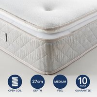 Fogarty Memory Foam Pillow Top Open Coil Mattress