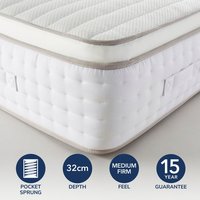 Hotel Gel Pillow Top 2000 Pocket Sprung Mattress