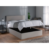 Snuggle Beds Henry Double Warm Grey Ottoman Bed