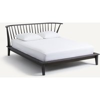 Caspian Solid Oak Bed with Base