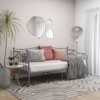 Bijan Metal Frame Single Sofa Bed In Grey