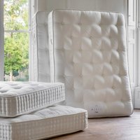 Saratoga Fabric King Size Mattress In White