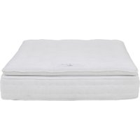 Saratoga Fabric King Size Pillowtop Mattress In White