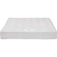Saratoga Fabric Single Mattress In White