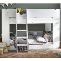 Pampa Wooden Children Bunk Bed In White