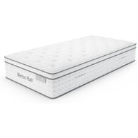Paige Fabric Single Mattress In White