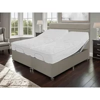 Willow and Eve Copper Memory Pocket 2000 Electric Adjustable 5ft King Size Bed 2 x 2ft6