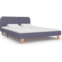 Annapolis Fabric King Size Bed In Light Grey