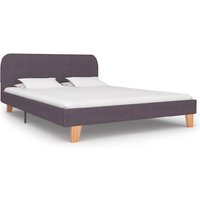 Annapolis Fabric Double Bed In Taupe