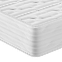 Memory Foam Pocket Spring Mattress Hybrid Mattresses Medium Firm with Breathable Knitted Fabric, Double (135x190x20cm)