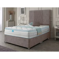 Willow and Eve Bed Co. Thermacool Gel Pocket 2000 Pillowtop 4ft6 Double Divan Bed