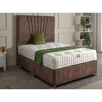 Willow and Eve Bed Co. OrthoCare Natural Pocket 1000 4ft Small Double Divan Bed