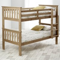 Carolina Wooden Bunk Bed With Ladder In Pine