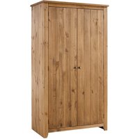 Havanan Wooden Wardrobe With 2 Doors In Pine