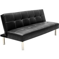 Vumba PVC Sofa Bed In Black