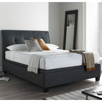 Accord Fabric Ottoman Storage Super King Size Bed In Slate