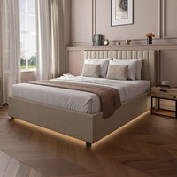 XR Living Maisie LED Ottoman Bed Frame