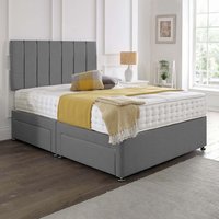 Oslo Headboard Divan Set - Choice of Mattress & Optional Storage