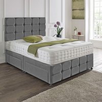 Rio Matching Headboard & Footboard Divan Set  - Choice of Mattress & Optional Storage