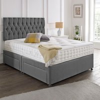 Beirut Headboard Divan Set - Choice of Mattress & Optional Storage
