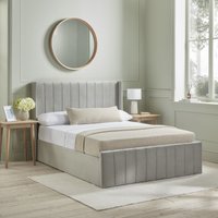 Elisa Upholstered Bed Frame - Optional Mattress