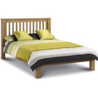 Amsterdam - Super King Size Low Foot End Solid Oak Wooden Bed Frame - 6ft - Happy Beds