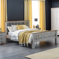Richmond - King Size - Grey and Oak - Wood - 5ft - Happy Beds