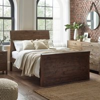 Heritage - Double - Reclaimed Pine Bed - Pine - Wooden - 4ft6 - Happy Beds