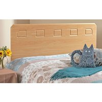 Friendship Mill Miami Wooden Headboard, Small Double, Oak effect