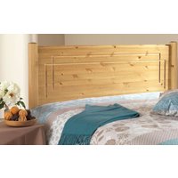 Friendship Mill Vegas Solid Pine Wooden Headboard, Large Single